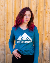 Load image into Gallery viewer, Women's Logo Long Sleeve V-Neck