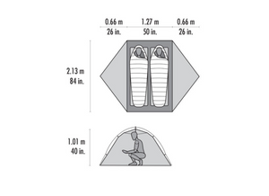 Hubba Hubba 2-Person Backpacking Tent