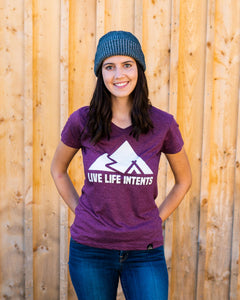 Women's V-Neck Logo Tee